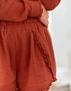 Short C&eacute;leste ZOE Marron