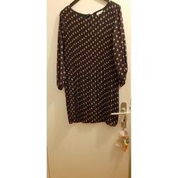 Robe courte Ycoo Robe Ycoo toute pliss&eacute;e Multicolore