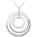 Collier Sc Crystal B3171-ARGENT Argent&eacute;