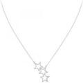 Collier Sc Crystal B3175-ARGENT Argent&eacute; Grenoble