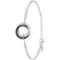 Bracelets Sc Crystal B3182-ARGENT Argent&eacute; Grenoble
