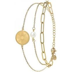 Bracelets Sc Boh&egrave;me B3222-DORE Dor&eacute;