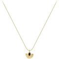 Collier Sc Boh&egrave;me B3365-ONYX-NOIR Dor&eacute;