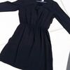 Robe courte H&M Robe l&eacute;g&egrave;re &eacute;t&eacute; noire H amp;M Noir