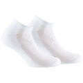 Chaussettes Kindy Lot de 2 paires d'invisibles sport en coton sp&eacute;ciales baskets Blanc