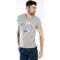 T-shirt Geographical Norway T-Shirt col V JARICO