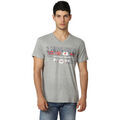 T-shirt Geographical Norway T-Shirt &agrave; manches courtes en coton Gris