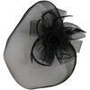 Chapeau Chapeau-Tendance Grand bibi de c&eacute;r&eacute;monie YOLA Noir