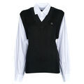 Pull sur Grenoble : Pull Karl Lagerfeld KNIT VEST W/ POPLIN SHIRT