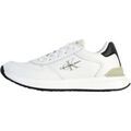 Baskets basses enfant Calvin Klein Jeans Basket &agrave; Lacets Juniors Jeans Low Cut Lace Up Blanc