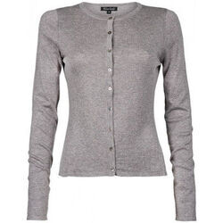 Gilet King Louie Cardigan Col Rond Cocoon Light Grey MELANGE Gris
