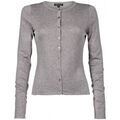 Gilets sur Grenoble : Gilet King Louie Cardigan Col Rond Cocoon Light Grey MELANGE Gris