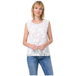 Polo Desigual T Shirt White Blanc 73T2YC6
