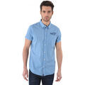 Chemise Kaporal Chemise Homme Manches Courtes Drake Cobalt