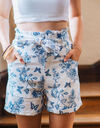 Short C&eacute;leste AMANDINE Blanc