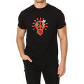 T-shirt Kukuxumusu PEACE-BULB-BLACK