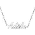 Collier Sc Crystal B2689-ARGENT-ADELE Argent&eacute; Grenoble