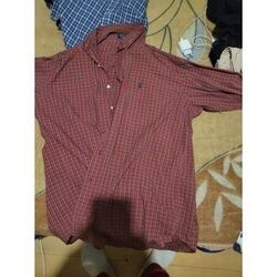 Chemise Ralph Lauren Chemise &agrave; carreaux rouge Rouge