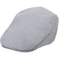 Casquette Chapeau-Tendance Casquette ray&eacute; SOKAL Gris