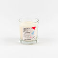 Bougie chocolat coeur nougat