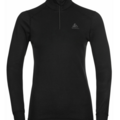 Sous-v&ecirc;tement Odlo Active Warm Eco Manches Longues Col 1/2 Zip Femme, XL