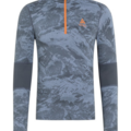 V&ecirc;tements mixte sur Lyon 9e Arrondissement : Sous-v&ecirc;tement Odlo Whistler Eco Manches Longues Col 1/2 Zip Homme, L