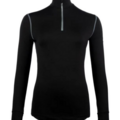 V&ecirc;tements mixte sur Lyon 9e Arrondissement : Sous-V&ecirc;tement Ogarun 240 Merinos 1/2 Zip Manches Longues Femme, XS