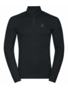 Sous-v&ecirc;tement Odlo Active Warm Eco Manches Longues Col 1/2 Zip Homme, XL
