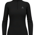 V&ecirc;tements mixte sur Lyon 9e Arrondissement : Sous-v&ecirc;tement Odlo Warm Merino 200 Manches Longues Col 1/2 Zip Femme, L