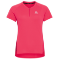 Running sur Lyon 9e Arrondissement : T-Shirt de Running Odlo Axalp Trail 1/2 Zip Manches Courtes Femme, M