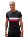 T-Shirt de Running Coureur du Dimanche Le Champion de France Manches Courtes Homme, M