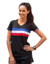 T-Shirt de Running Coureur du Dimanche La Championne de France Manches Courtes Femme, S