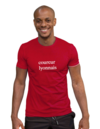 T-Shirt de Running Coureur du Dimanche Le Lyonnais Manches Courtes Homme, L