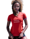 T-Shirt de Running Coureur du Dimanche La Lyonnaise Manches Courtes Femme, M