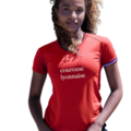 T-Shirt de Running Coureur du Dimanche La Lyonnaise Manches Courtes Femme, L