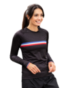 T-Shirt de Running Coureur du Dimanche La Championne de France Manches Longues Femme, M