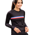 Running sur Lyon 9e Arrondissement : T-Shirt de Running Coureur du Dimanche La Championne de France Manches Longues Femme, M