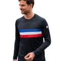 T-Shirt de Running Coureur du Dimanche Le Champion de France Manches Longues Homme, S