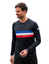 T-Shirt de Running Coureur du Dimanche Le Champion de France Manches Longues Homme, L