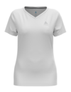 T-Shirt de Rando Odlo F-Dry Manches Courtes Col-V Femme, S