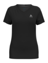 T-Shirt de Rando Odlo F-Dry Manches Courtes Col-V Femme, L