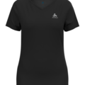 Randonn&eacute;e sur Lyon 9e Arrondissement : T-Shirt de Rando Odlo F-Dry Manches Courtes Col-V Femme, L