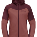 Randonn&eacute;e sur Lyon 9e Arrondissement : Veste SoftShell Jack Wolfskin Brisstal Hoody Femme, M