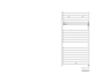 Radiateur s&egrave;che serviette &eacute;lectrique Thermor Corsaire 2 500W