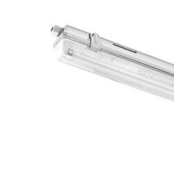 VISION-EL R&eacute;glette &eacute;tanche saillie vide 1,2m, pour deux tubes LED