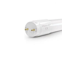 VISION-EL Tube LED T8 18W 1,2m blanc naturel (lot de 10)