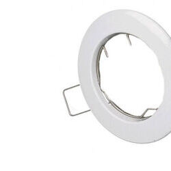 VISION-EL Collerette fixe finition blanc ?78mm