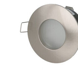 VISION-EL Collerette fixe finition alu bross&eacute; &eacute;tanche IP65 ?82mm