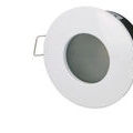 Luminaire sur Seyssins : VISION-EL Collerette fixe finition blanc &eacute;tanche IP65 ?82mm