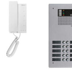 Kit interphone avec 9 combin&eacute;s GOLMAR Collectif